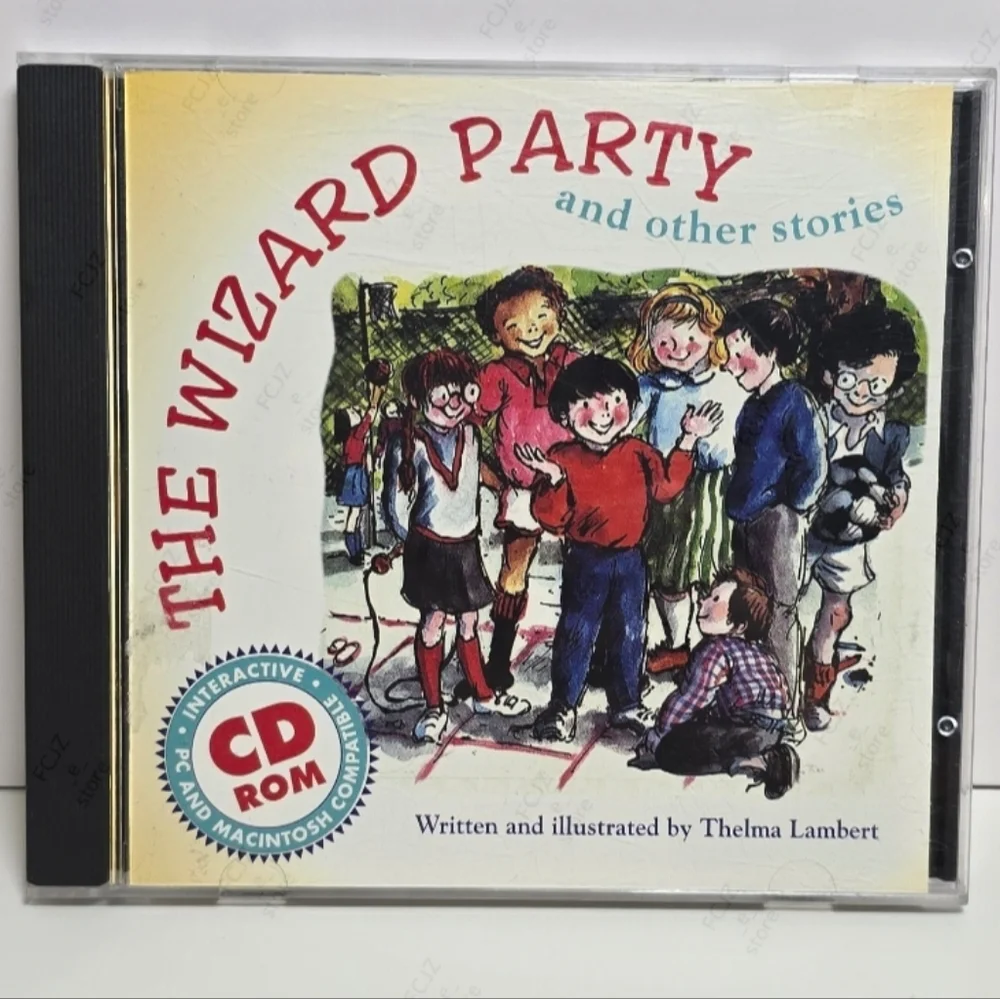 The Wizard Party and Other Stories - MAC/PC, CD-ROM, Windows 3.1/ MAC System...